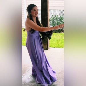 Purple Prom Dress